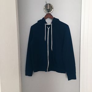 Dark Blue Zipper Hoodie❤️